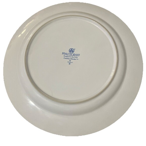 Vintage Strawberry and fruit  Pfaltzgraff Country Market 12" Serving Platter - Picture 11 of 15